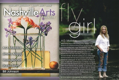 Article in Nashville Arts