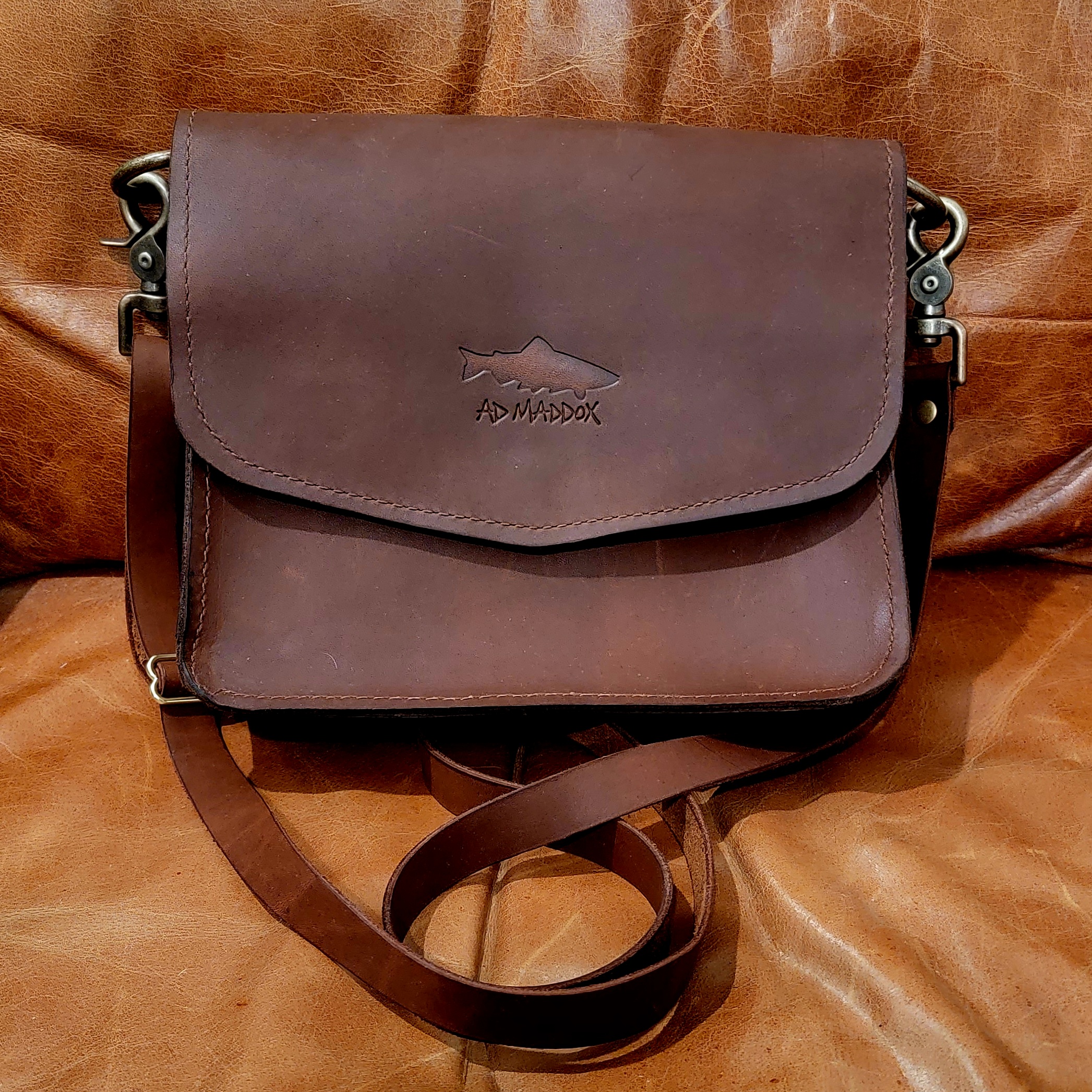 Hand-made Genuine Goat Leather Handbag 9 x 11 Inch India | Ubuy