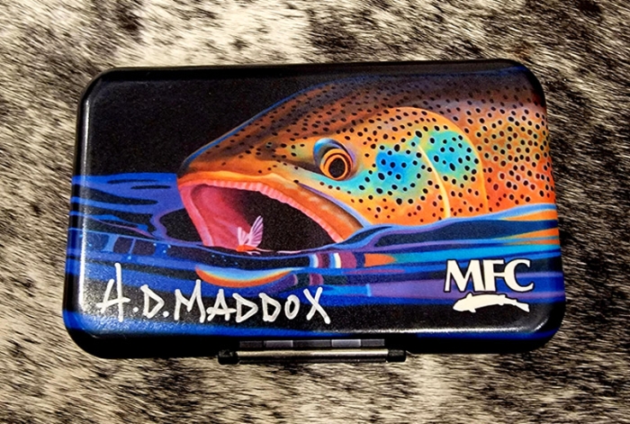 Signed Brown Snack Fly Box