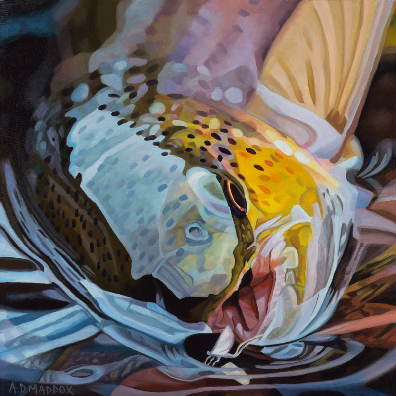 CANVAS GICLÉE PRINTS, Fly Fishing Art, Prints, AD Maddox